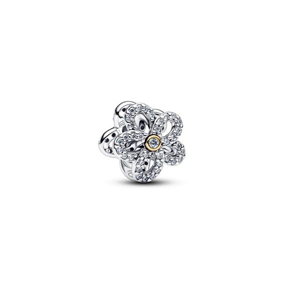 Charm Pandora Donna Nature and Celestial in Argento Cubic Zirconia 764480C01 - 764480C01
